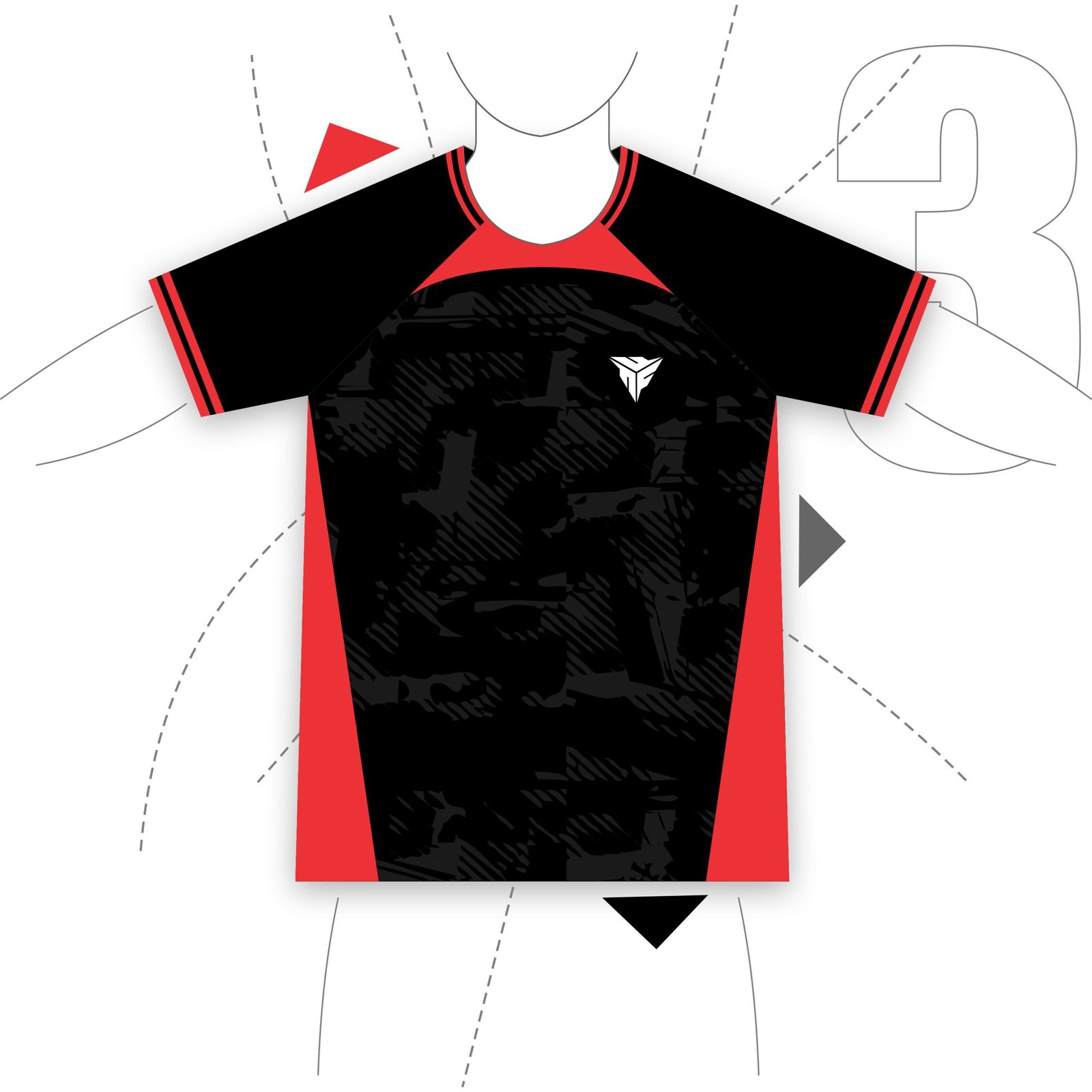 Manufacturing and production of custom sportswear in factory setting